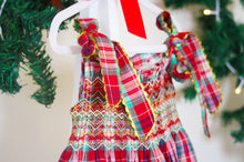 Load image into Gallery viewer, {Sutherby Girls} Signature Smocked Dress ~ Yuletide Plaid