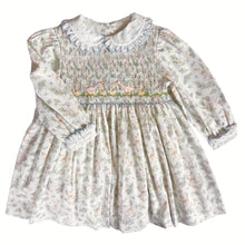 Load image into Gallery viewer, {Sutherby Girls} Signature Smocked Dress ~ 'Country Geese'