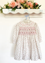 Load image into Gallery viewer, The Smocked Dress - Heritage Rose Plumetti