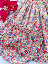 Load image into Gallery viewer, {Sutherby Girls} The Smocked Bishop Set - Festive Floral