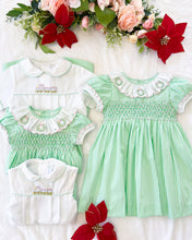 Load image into Gallery viewer, {Sutherby Boys} Festive Train 2pc Set ~ Peppermint Green Striped