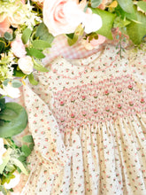 Load image into Gallery viewer, The Smocked Dress - Heritage Rose Plumetti
