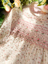 Load image into Gallery viewer, The Smocked Dress - Heritage Rose Plumetti