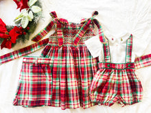 Load image into Gallery viewer, {Sutherby Boys} Signature Suspender Bloomers ~ Yuletide Plaid