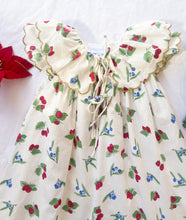 Load image into Gallery viewer, {Sutherby Girls} Signature ‘Mabel' Capelet Daydress ~ Christmas Berries