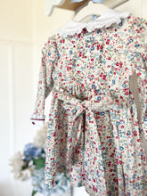 Load image into Gallery viewer, The Smocked Dress - Colourful Carnations