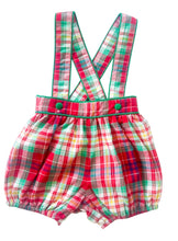 Load image into Gallery viewer, {Sutherby Boys} Signature Suspender Bloomers ~ Yuletide Plaid