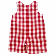 Load image into Gallery viewer, {Sutherby Boys} The Jon Jon ~ Cherry Red Check ~ FARMHOUSE SALE