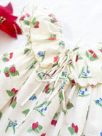 {Sutherby Girls} Signature ‘Mabel' Capelet Daydress ~ Christmas Berries