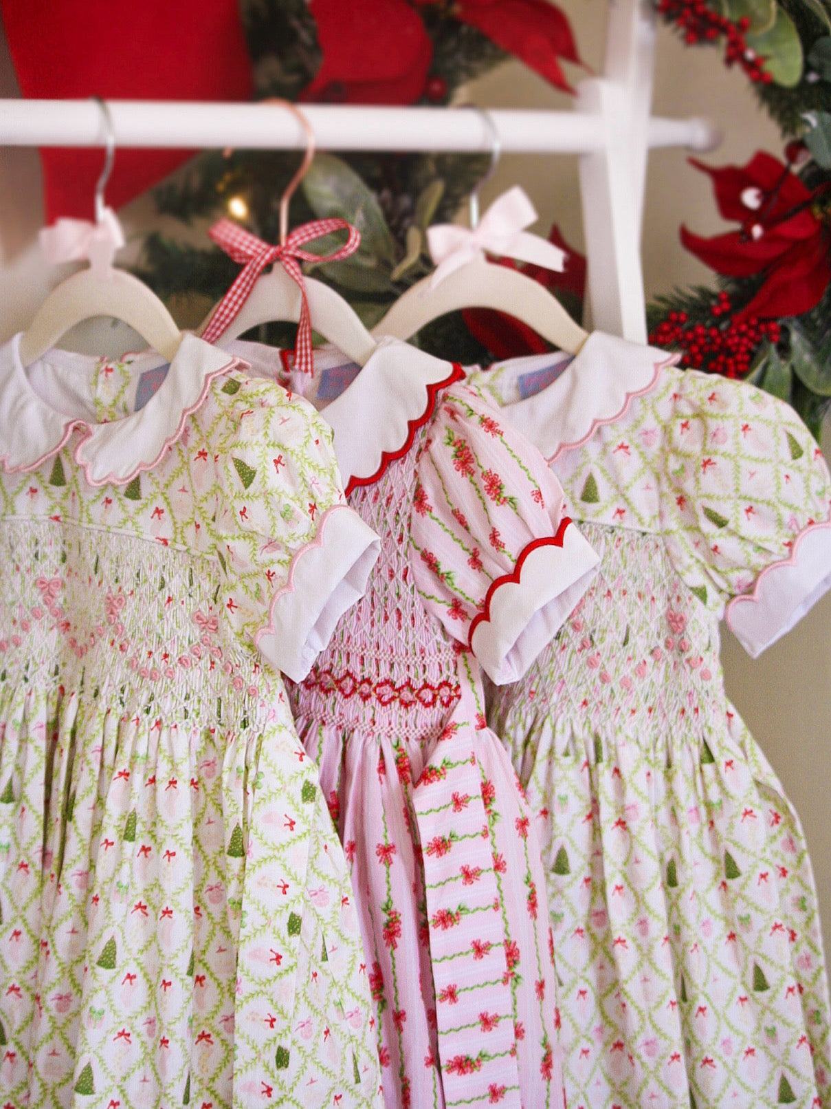 {Sutherby Girls} Signature Celebration Smocked Dress ~ Sugarplum Coquette