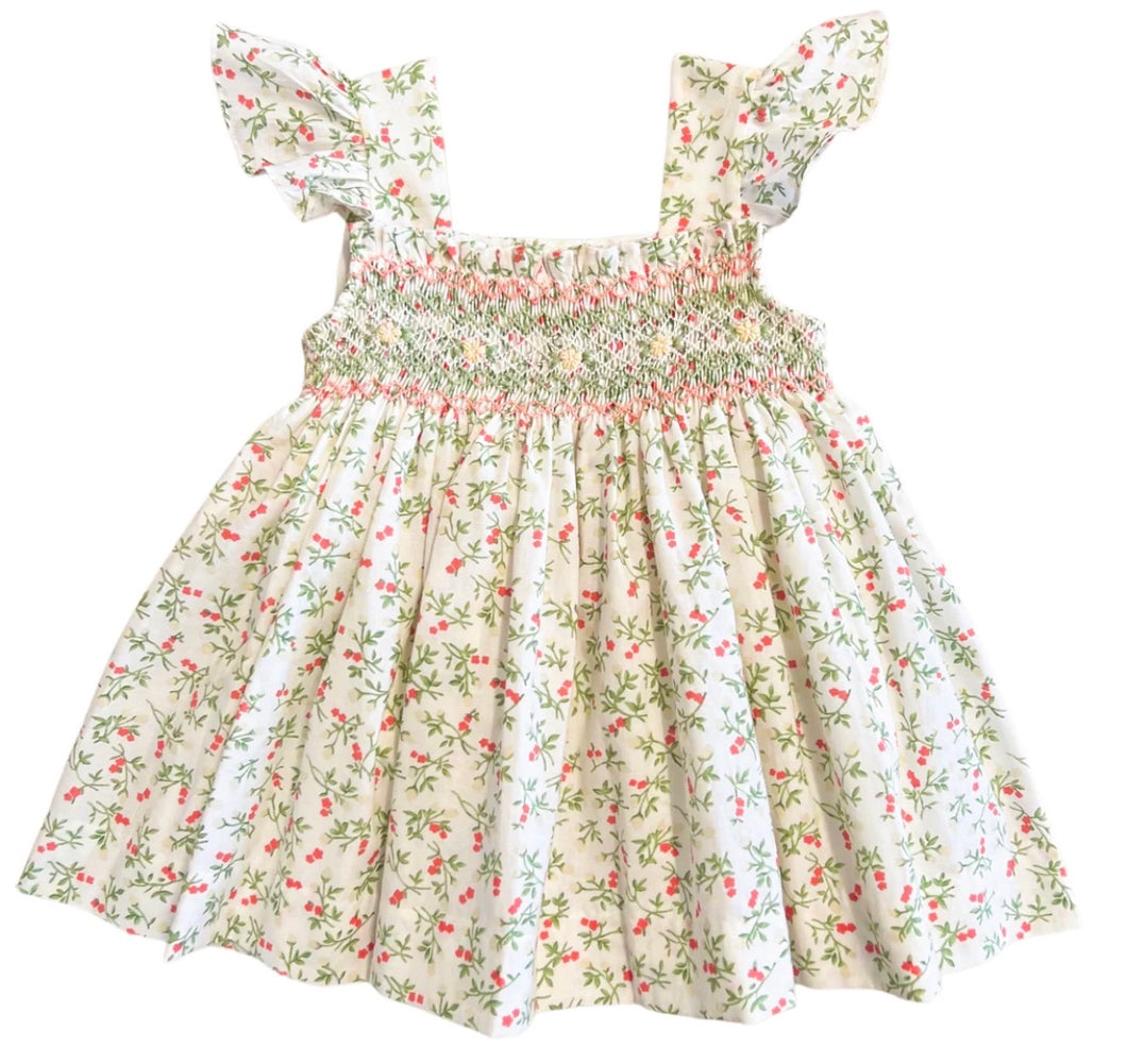 The Smocked Dress - Ditsy Summer Floral