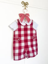 Load image into Gallery viewer, The Jon Jon ~ Heritage Red Gingham
