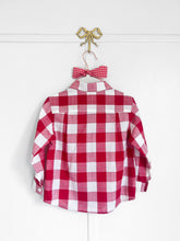 Load image into Gallery viewer, The Prep Shirt ~ Heritage Red Gingham
