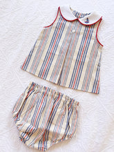 Load image into Gallery viewer, Seaside Stripe 2pc Set
