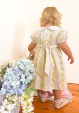 Load image into Gallery viewer, The Smocked Dress - Bunnies &amp; Tulips
