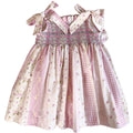 {Sutherby Girls} Smocked Dress ~ Pink Vintage Patchwork