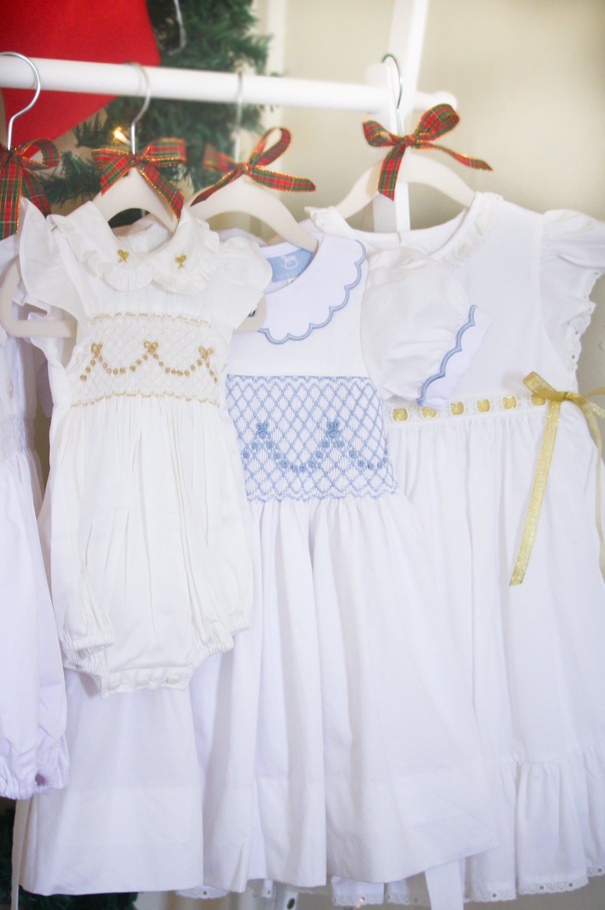 {Sutherby Girls} Signature Smocked Romper ~ Sugarplum Fairy