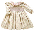{Sutherby Girls} Signature Smocked Dress - Antique Floral
