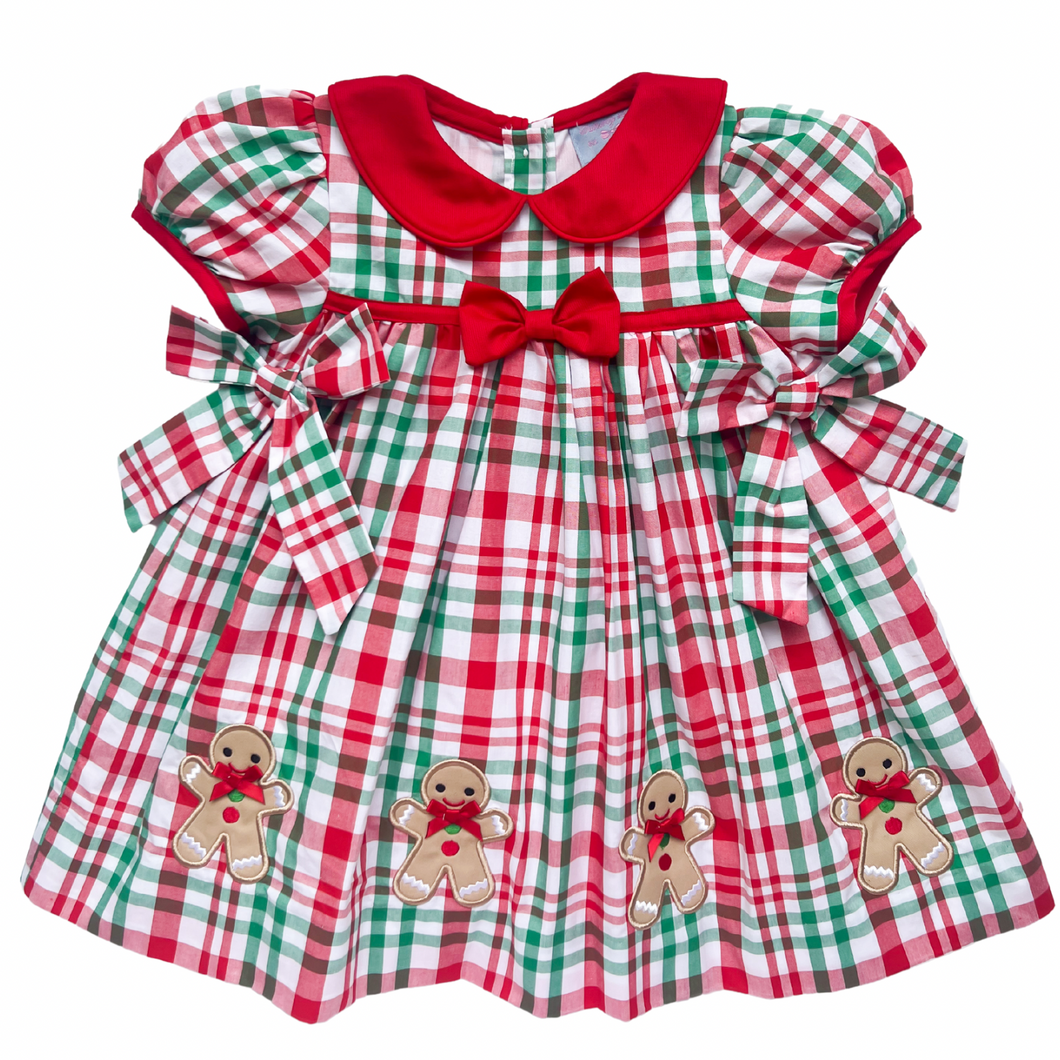 Gingerbread Plaid Dress