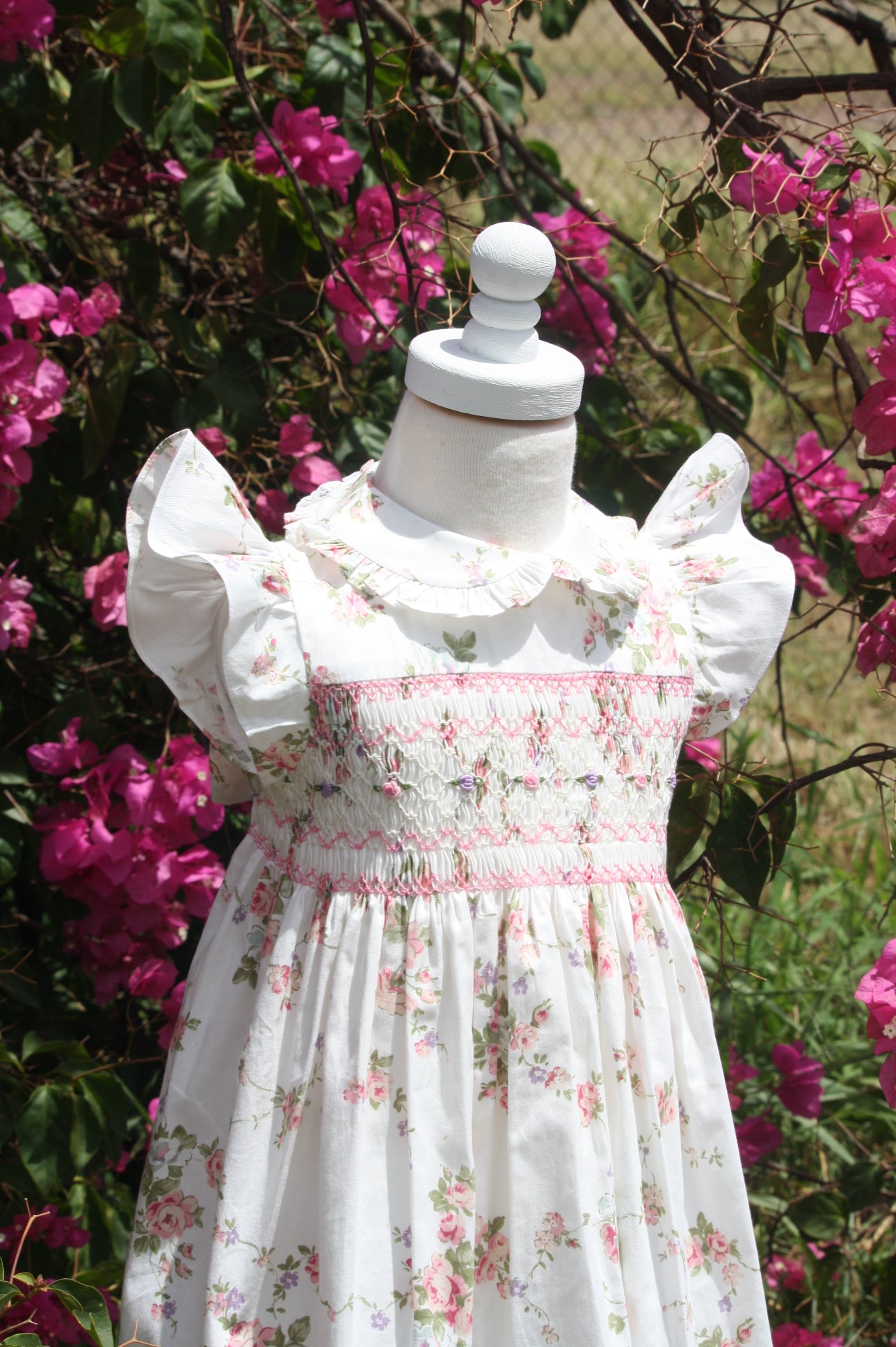 {Sutherby Girls} Signature Smocked Dress ~ Cottage Core Floral