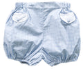 {Sutherby Baby} Blue Houndstooth Bloomers