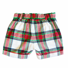 Load image into Gallery viewer, {Sutherby Boys} Signature Prep Shorts ~ Christmas Fair Tartan
