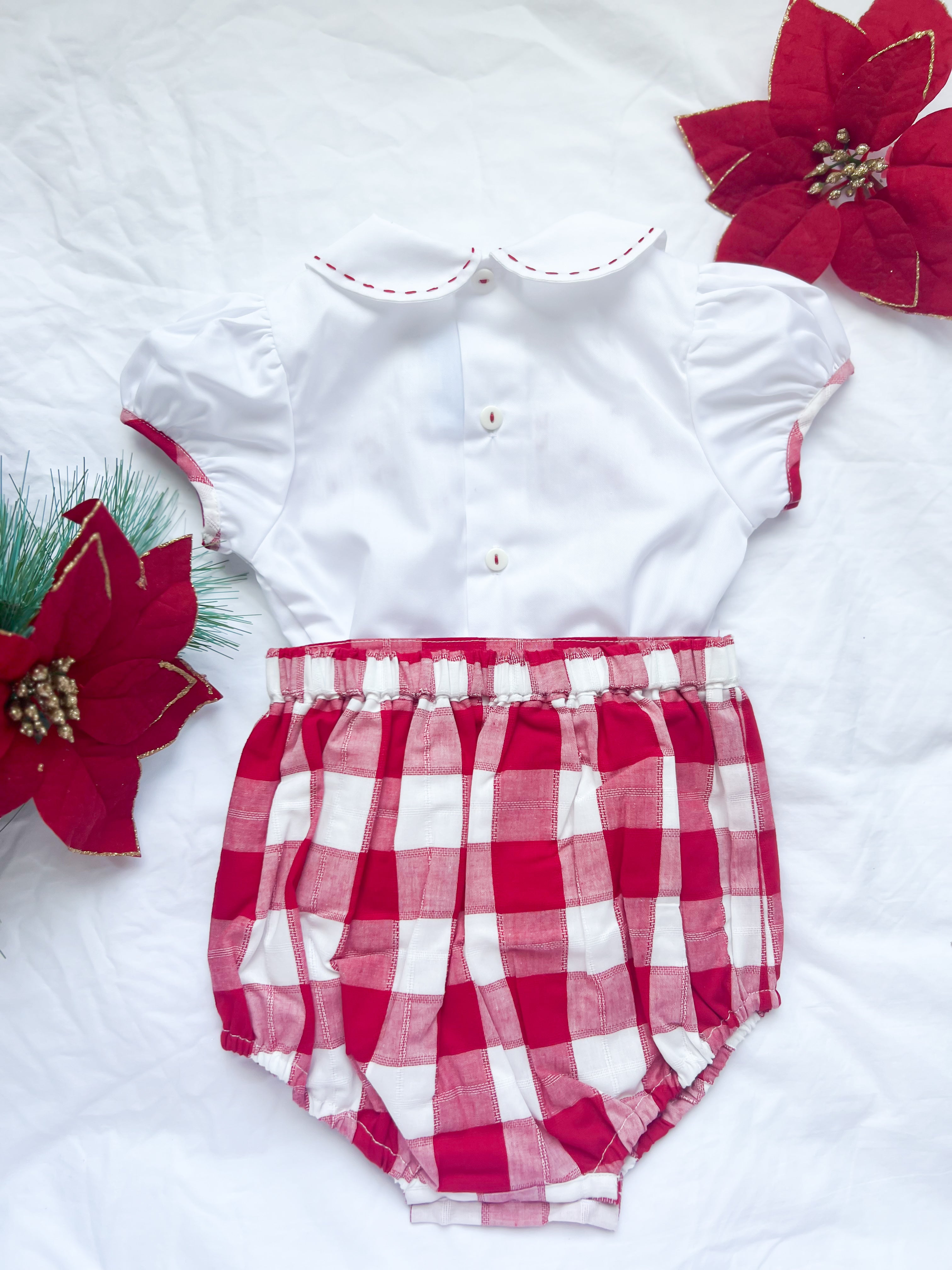 {Sutherby Boys} The Smocked Set - Heritage Red Gingham ~ FARMHOUSE SALE