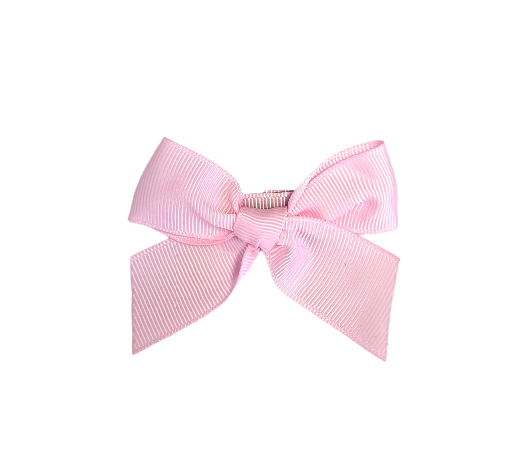 Petite Hair Bow - Baby Pink