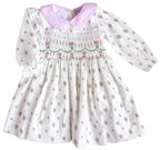 {Sutherby Girls} Signature Smocked Dress - Garden Tulips
