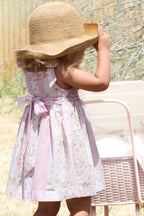 {Sutherby Girls} Smocked Dress ~ Pink Vintage Patchwork