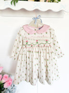 {Sutherby Girls} Signature Smocked Dress - Garden Tulips