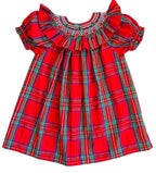{Sutherby Girls} Bishop Dress ~ Ashcombe Tartan