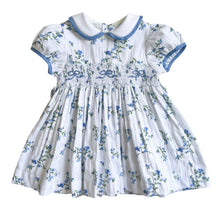 Load image into Gallery viewer, The Smocked Dress - Vintage Cornflower
