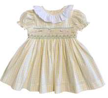 Load image into Gallery viewer, The Smocked Dress - Honey Bees
