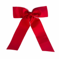 {Sutherby Girl’s} The Long Hair Bow ~ Red/White