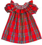 {Sutherby Girls} Bishop Dress ~ Ashcombe Tartan