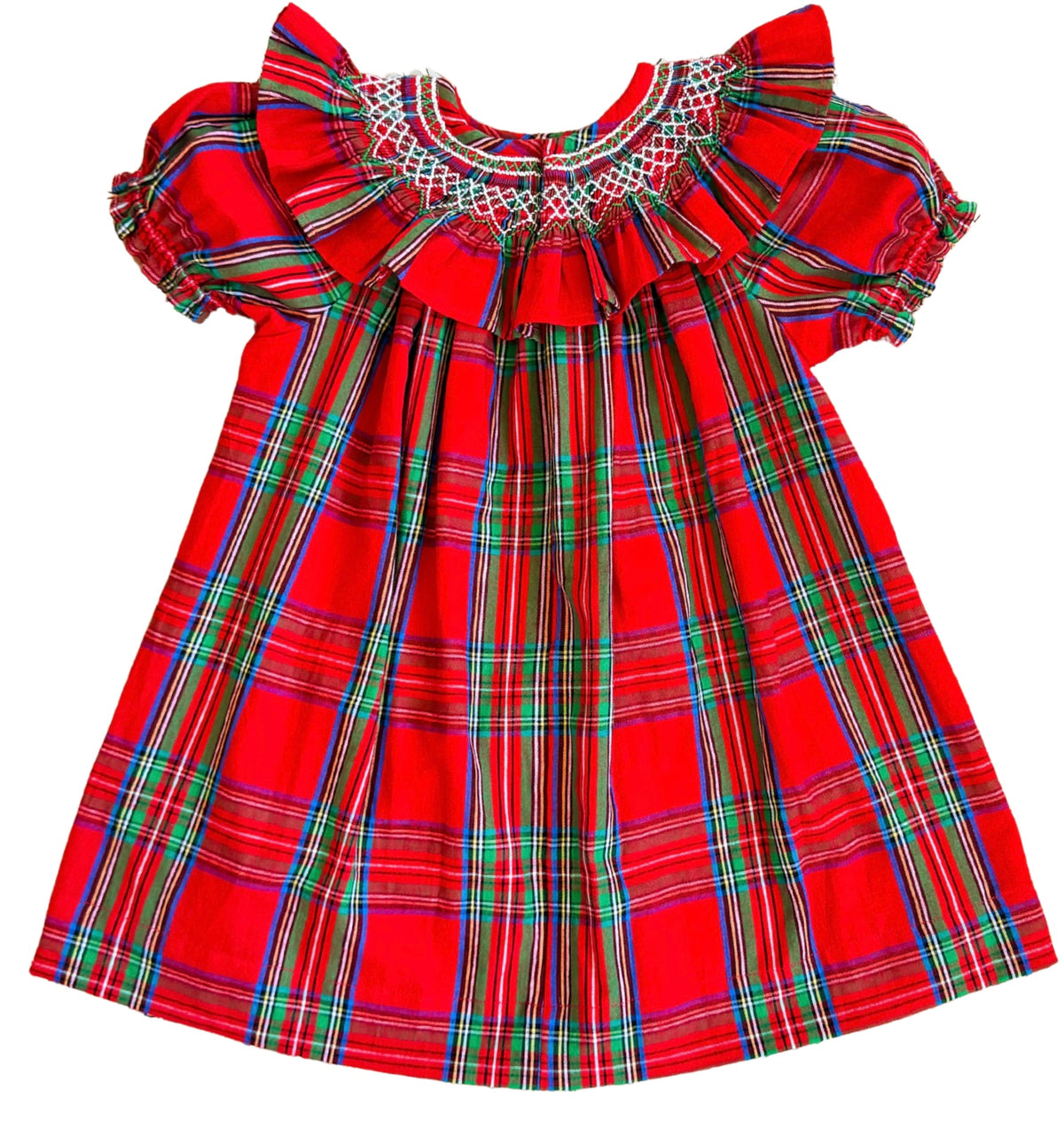 {Sutherby Girls} Bishop Dress ~ Ashcombe Tartan