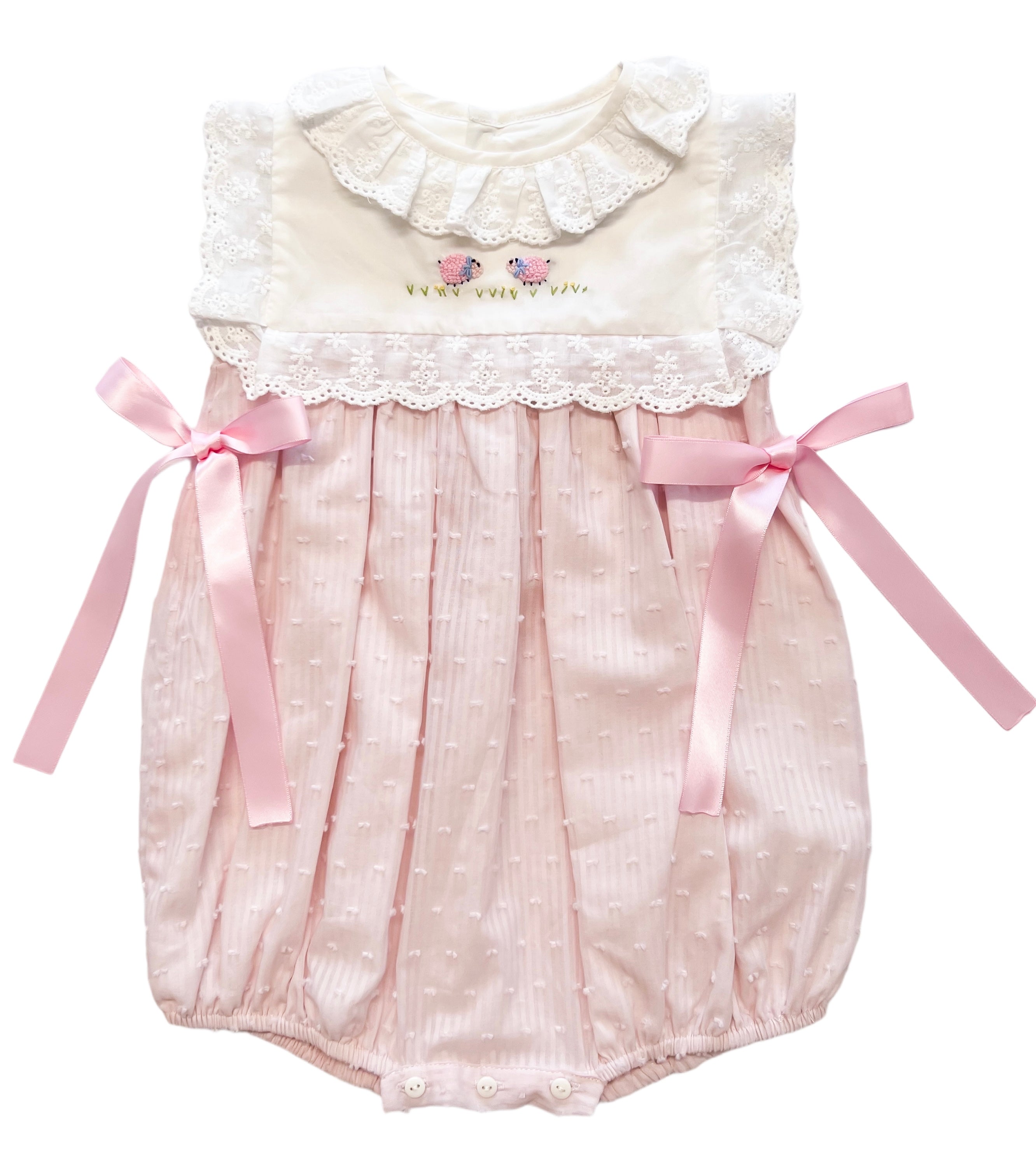 The French Knot Sheep Romper