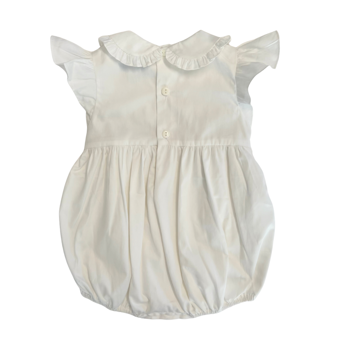 {Sutherby Girls} Signature Smocked Romper ~ Sugarplum Fairy