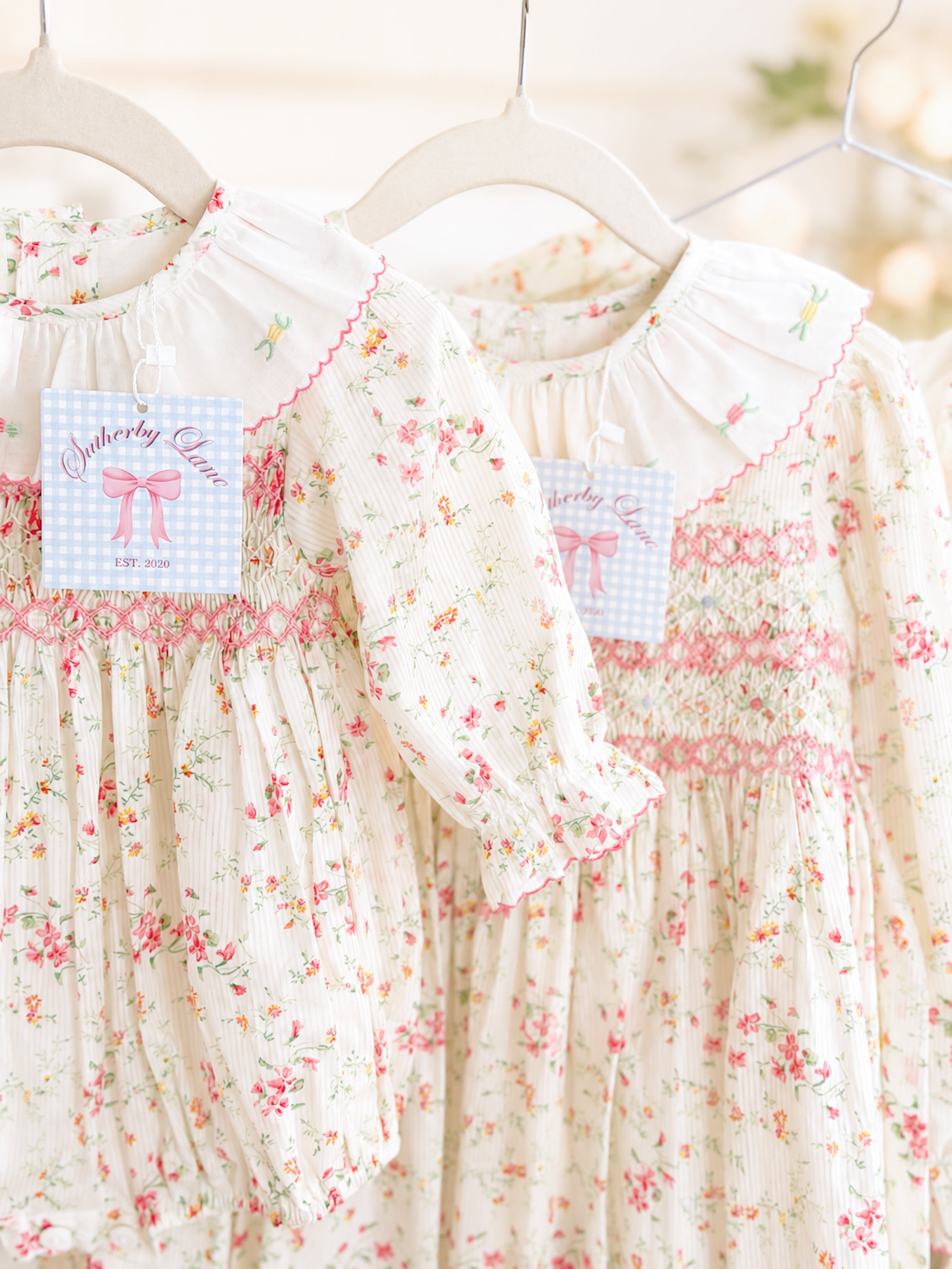 {Sutherby Girls} Signature Smocked Dress ~ Briar Rose