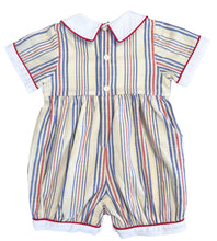 Load image into Gallery viewer, The Smocked Shortie - Seaside Stripe
