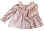 {Sutherby Girls} Flounce Collar Blouse ~ Cottage Petals