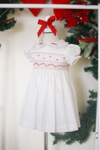 {Sutherby Girls} Signature Smocked Dress ~ Holly Rosebud