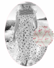 Load image into Gallery viewer, {Sutherby Ladies} &#39;Annie&#39; ~ Pink Bow Trellis ~ PREORDER
