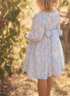 {Sutherby Girls} Signature Smocked Dress ~ Blue Wisteria
