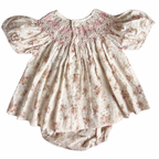 {Sutherby Girls} Signature Smocked Set ~ Heritage Bouquet