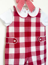 Load image into Gallery viewer, The Jon Jon ~ Heritage Red Gingham
