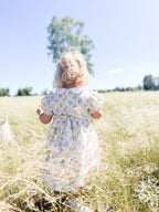 The Smocked Dress - Tiled Floral