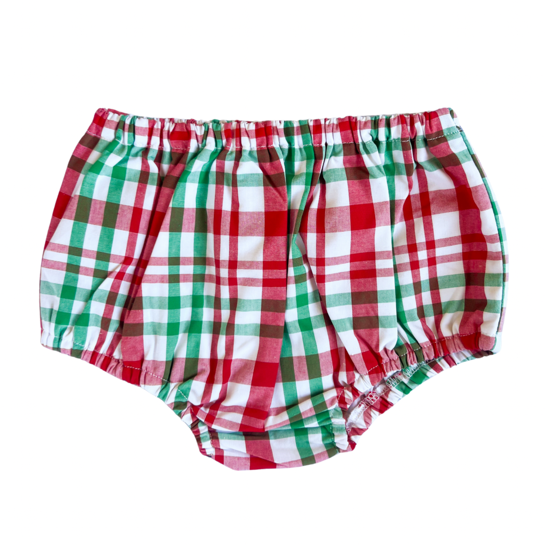 {Sutherby Baby} Bloomers - Gingerbread Plaid