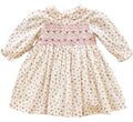 The Smocked Dress - Heritage Rose Plumetti